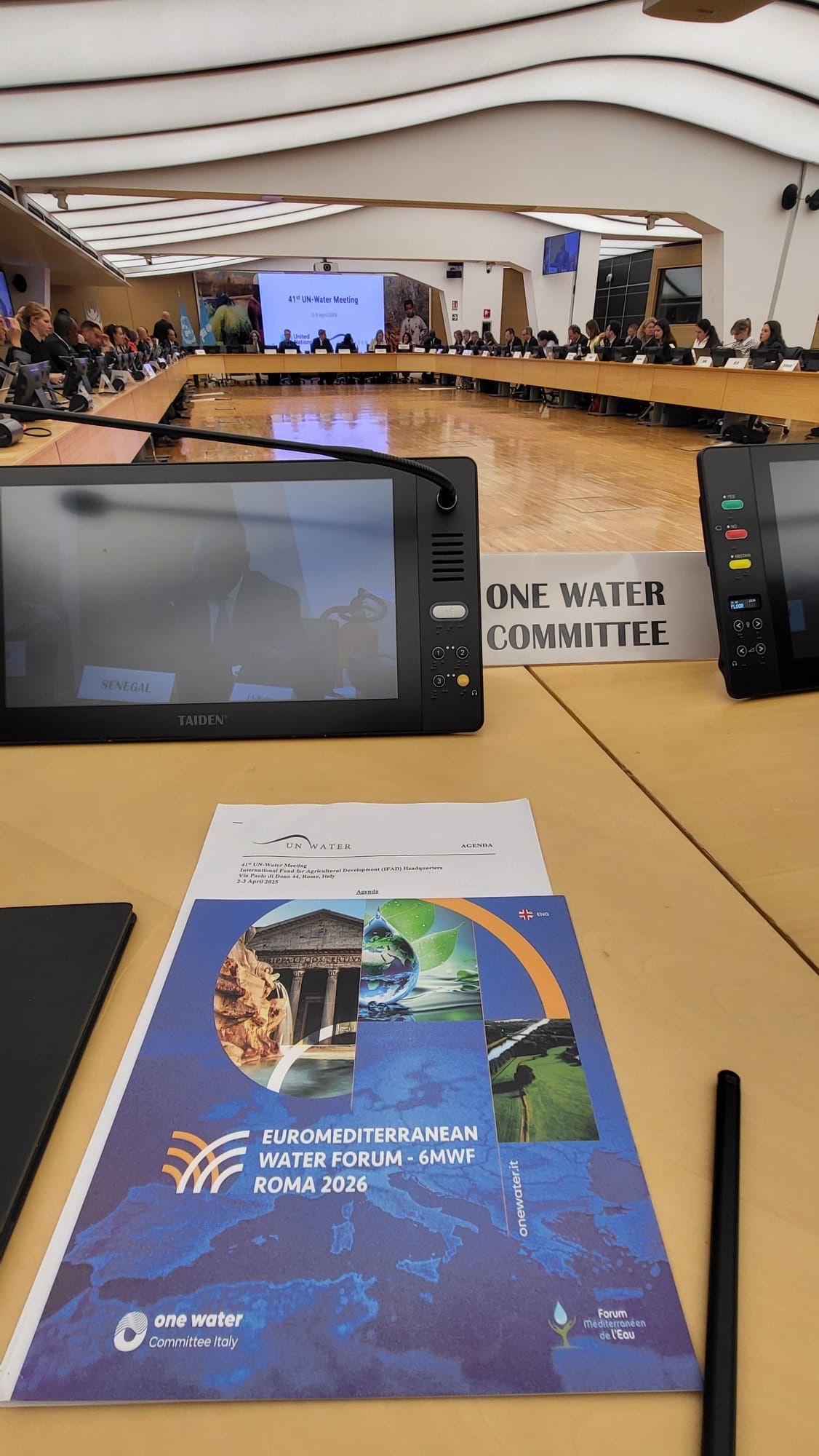 un meeting forum euromediterraneo acqua