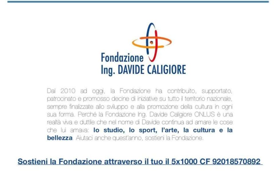 La Fondazione Davide Caligiore: cultura, inclusione e solidarietà al centro dell’impegno civile